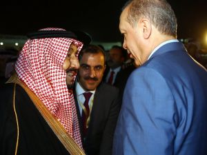 Erdoğan, Suudi Kralıyla Görüştü