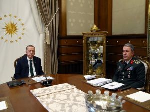 Cumhurbaşkanı Erdoğan, Org. Akar’ı Kabul Etti