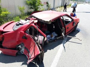 Gümüşhane’de Trafik Kazası: 6 Yaralı