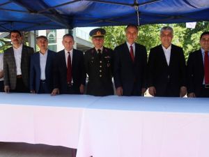 Akçaabat’ta Bayramlaşma Töreni