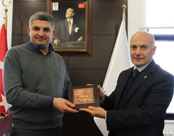 Gürcü Heyetten Rektör Yılmaz'a Ziyaret