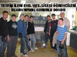 Rizeli öğrencilere Avrupa'da staj