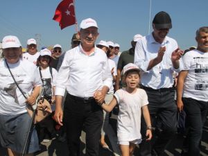 Yürüyüşün 14’üncü Günü Tamamlandı: Gergin Anlar Yaşandı