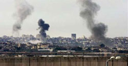 İsrail, Gazze'yi Vurdu