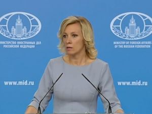 Zaharova: Abd’nin İddiaları Rusya’ya Da Yönelik