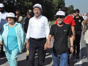 "Adalet Yürüyüşü"nde 16. Gün Tamamlandı