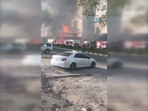 Kuveyt’te Sıcaklık Bina Yangınına Neden Oldu