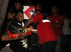 Rize'de Kayıp Arama Çalışmalarında Yaralananlar Tedavi Altına Alındı