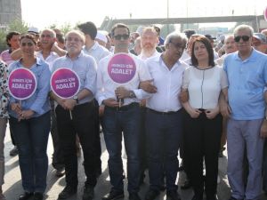 Adalet Yürüyüşü’ne Hdp’li Gruplar Da Katıldı