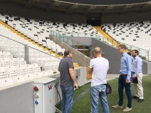 Uefa Yetkilileri Vodafone Park’ı İnceledi