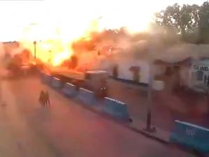 15 Kişinin Öldüğü Bombalı Saldırının Görüntüsü Ortaya Çıktı