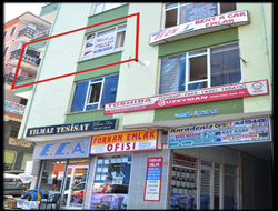 Rize'de Acilen Satılık Dükkan