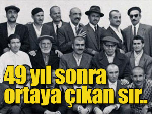 49 yıl sonra ortaya çıkan sır