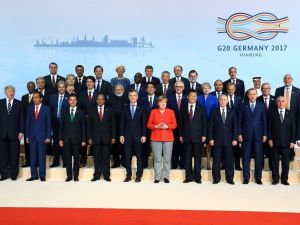 Cumhurbaşkanı Erdoğan G-20 Aile Fotoğrafında