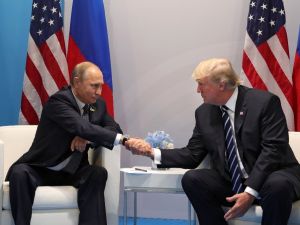 Trump Ve Putin İlk Kez Bir Araya Geldi