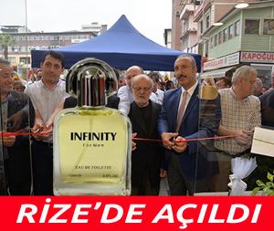 INFINITY PERFUME, Rize’de Açıldı