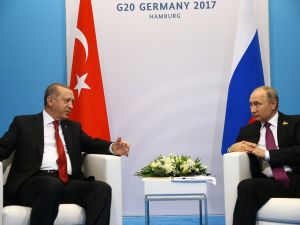 Erdoğan, Putin İle Bir Araya Geldi