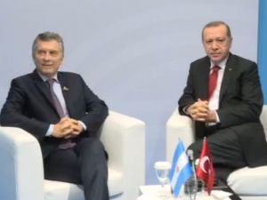 Erdoğan, Arjantin Devlet Başkanı Macri’yi Kabul Etti