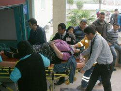 Vezirköprü'de trafik kazası 2 Ölü, 2 yaralı