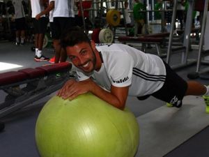 Beşiktaş Salonda Çalıştı