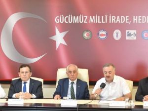Trabzon’daki Stk’lar 15 Temmuz İçin Ortak Açıklama Yaptılar