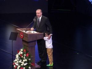 Beştepe’deki Törende Duygusal Anlar