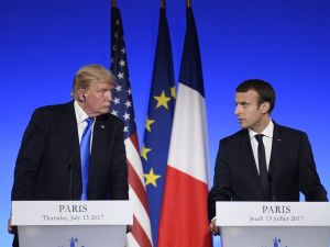 Macron Ve Trump’tan Ortak Basın Toplantısı