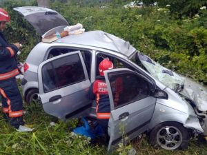 Sakarya’da Trafik Kazası: 1 Ölü 3 Yaralı
