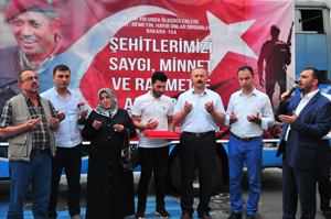 AK Parti Rize Gençlik Kollarından “Bu Bayrak Bize Emanet” Projesi