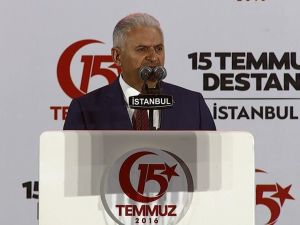 Başbakan Yıldırım: Milletimizin Darbecilere Darbeyi Vurmuştur