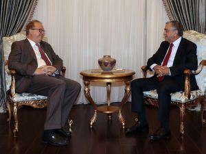 Akıncı, Abd’li Ve Alman Büyükelçileri Kabul Etti