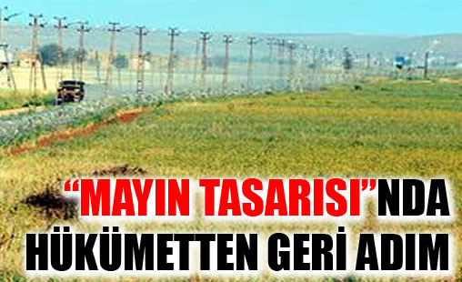 Mayınlı yasa geri çekildi!