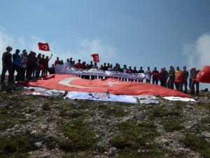15 Temmuz Şehitleri İçin Ilgaz Dağı’na Tırmandılar