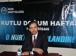 Rize'de Yurt Öğrencilerine Kutlu Doğum programı düzenlendi