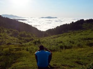 Ordu’da Sis Seyirlik Manzaralar Oluşturdu
