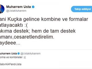 Muharrem Usta, Taraftar Seslendi
