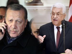 Erdoğan, Mahmud Abbas İle Telefonda Görüştü