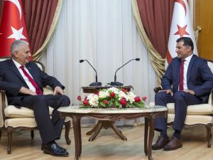 Başbakan Yıldırım, Kktc Başbakanı Özgürgün İle Görüştü