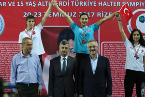 15 Temmuz Şehitleri Türkiye Halter Şampiyonası'nın Açılış Seremonisi Gerçekleştirildi