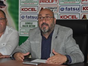 Giresunspor Kulüp Başkanı Bozbağ Sezon Öncesi Açıklamalarda Bulundu