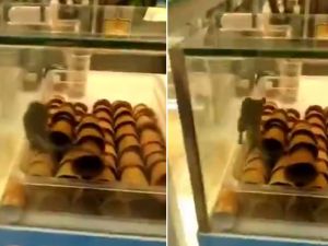 Pastanede Mide Bulandıran Görüntü