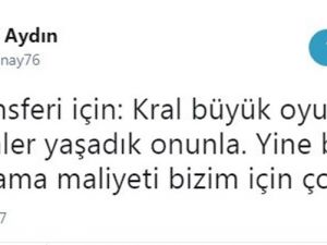 Nevzat Aydın’dan Burak Yılmaz Eleştirisi