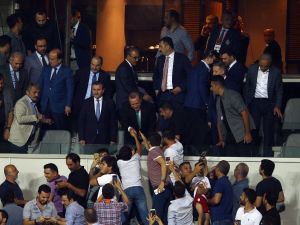 Cumhurbaşkanı Erdoğan Tribünde