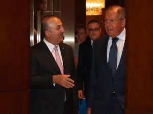 Dışişleri Bakanı Çavuşoğlu Rus Mevkidaşı İle Görüştü