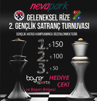 Rize'de Satranç Turnuvası