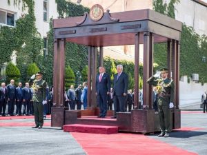 Ürdün Kralı 2. Abdullah Filistin’de