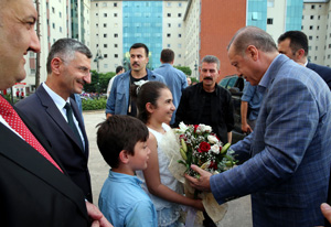 Cumhurbaşkanı Erdoğan, Rize Valiliğini Ziyaret Etti