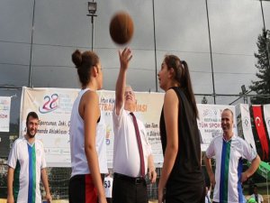 Rize'de Uluslararası Streetball Turnuvası Başladı