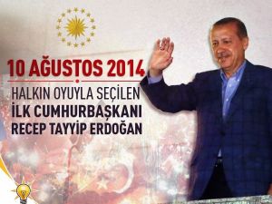 Erdoğan, Halkın Oyu İle Cumhurbaşkanı Seçileli 3 Yıl Oldu