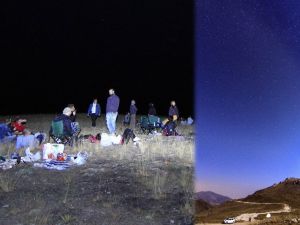 Meteor Yağmurunu Görmek İçin 2 Bin 400 Metrede Kamp Kurdular